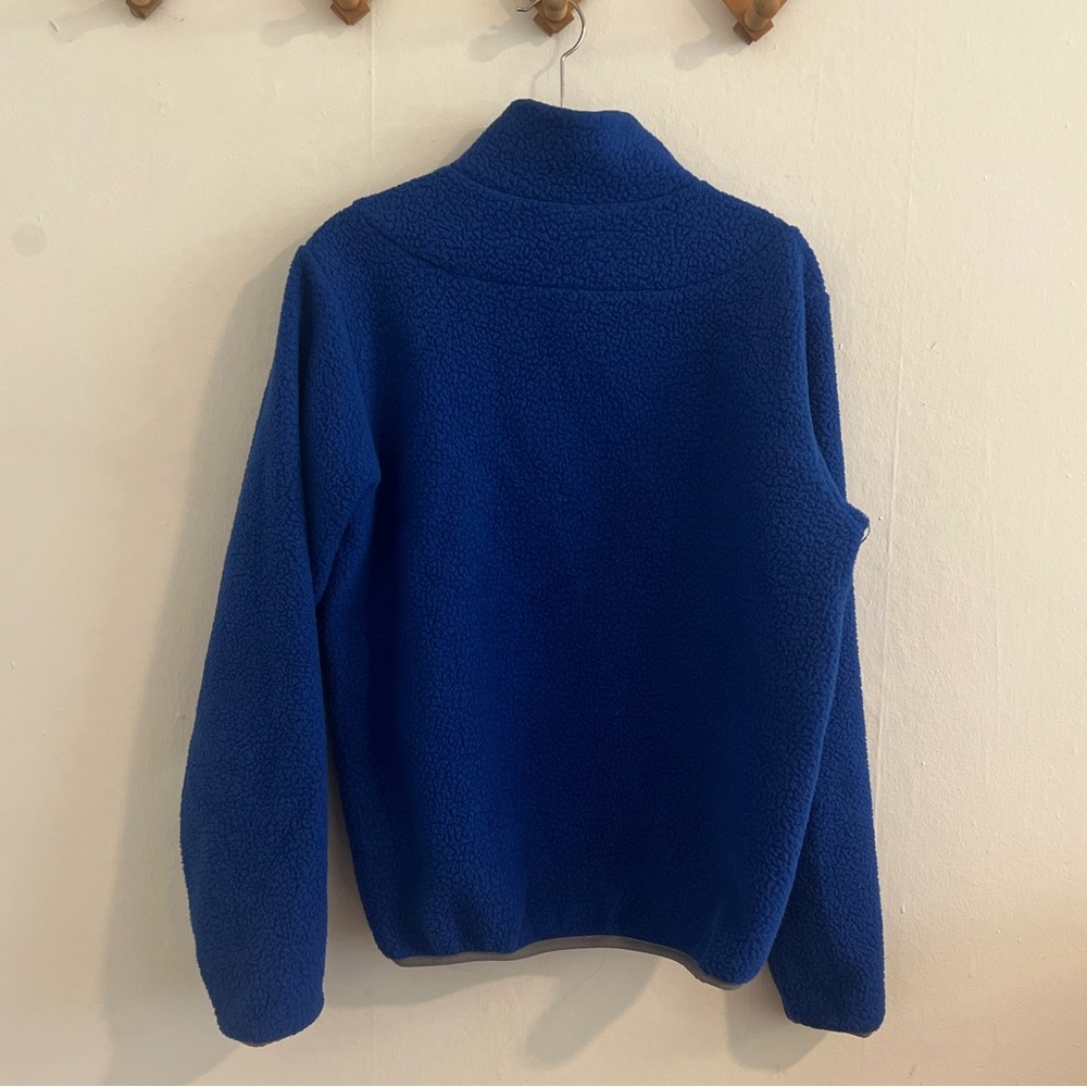 Ostrya Quarter Zip Fleece (small, blue) - Picture 2 of 3